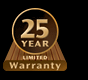 New 25 Year Limited Warranty
