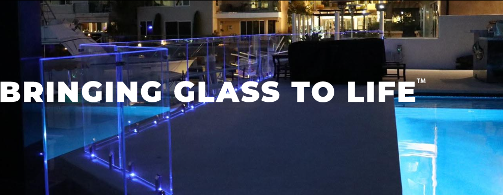 Spartan IG Glass Railing Systems - LED Lighting
