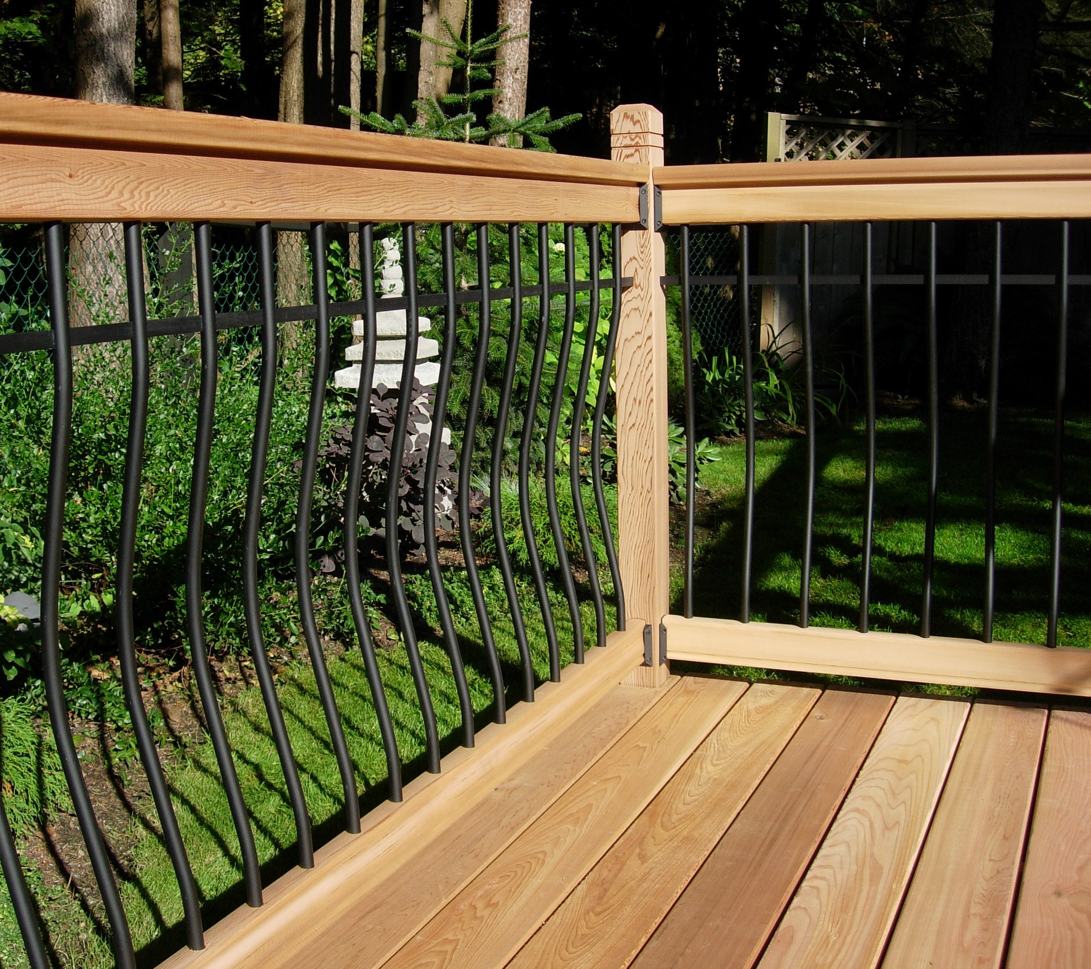 4 4-pc. Porch Rail System, Cedar