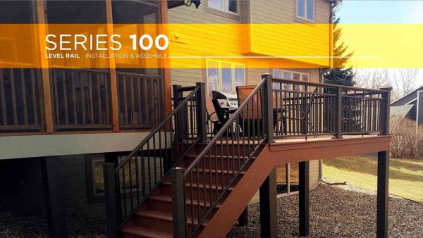 Series 100 Fixed Stair Rail Kit