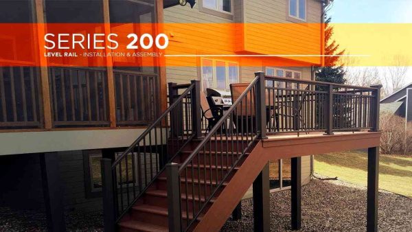 Series 200 Fixed Stair Rail Kit