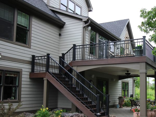 Series 125 Fixed Stair Rail Kit - 42" Height