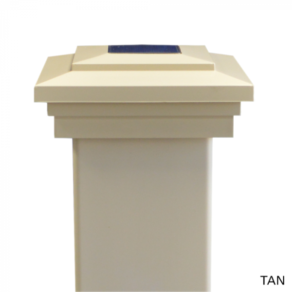Durables Cape May Solar Post Cap