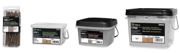Cap-Tor® xd #10 x 2 3/4" - Epoxy Coated Steel - Image 2
