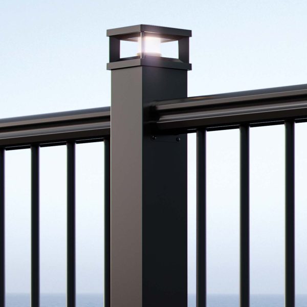 Radiance Rail Express Round Aluminum Balusters