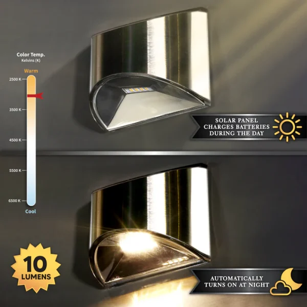 Stainless Steel Deck & Wall Light - Image 2
