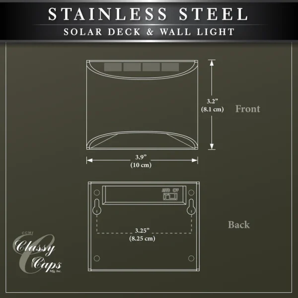 Stainless Steel Deck & Wall Light - Image 6