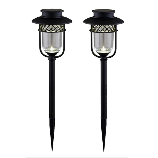 Black Stainless Steel Landscape, Path & Garden Light - 2 Pack - Image 9