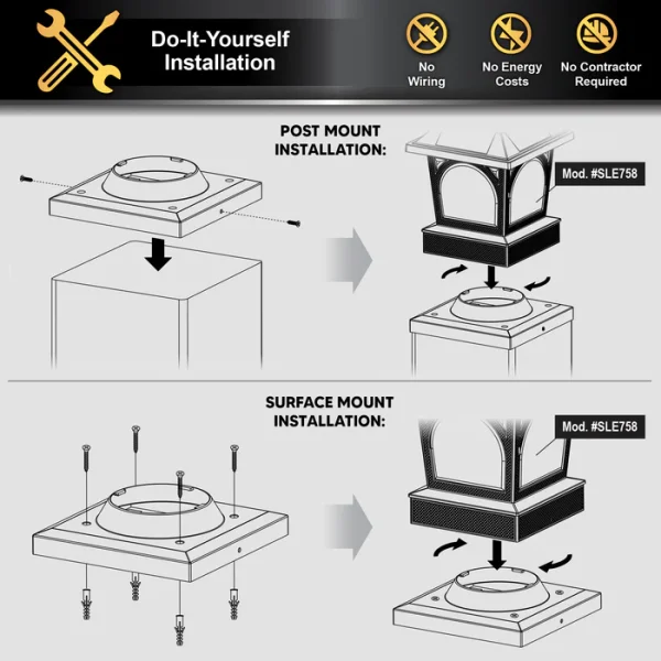 7.5”x7.5” Base Adapter/Surface Mount - Image 4