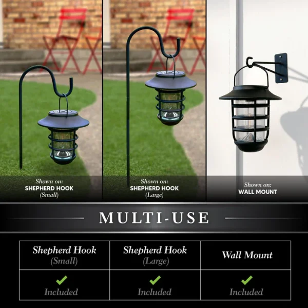 Black Aluminum Nottingham Hanging Coach Light - Image 2