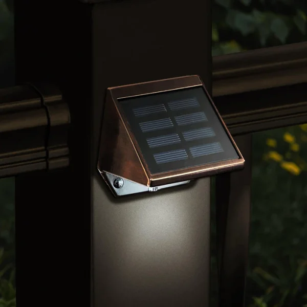 Copper Plated Deck & Wall Light