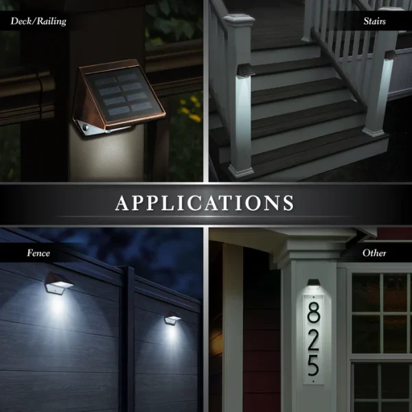 Copper Plated Deck & Wall Light - Image 3