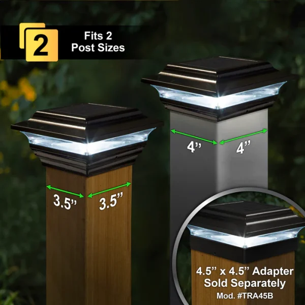 Imperial Solar Post Cap - Black - Image 2
