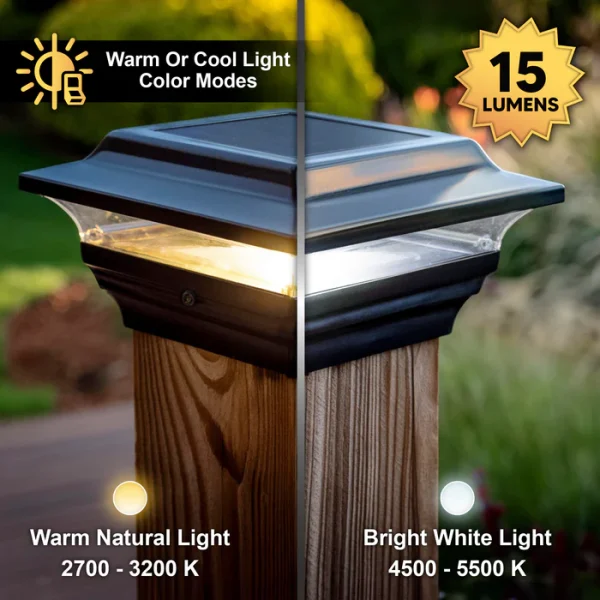 Imperial Solar Post Cap - Black - Image 3