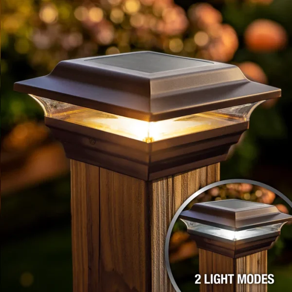 Imperial Solar Post Cap - Bronze