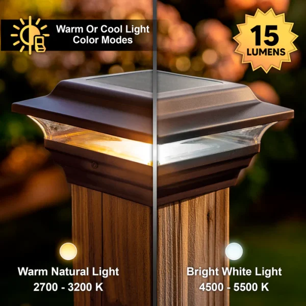 Imperial Solar Post Cap - Bronze - Image 4