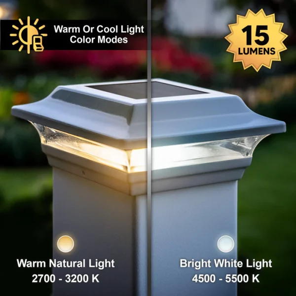 Imperial Solar Post Cap - White - Image 3
