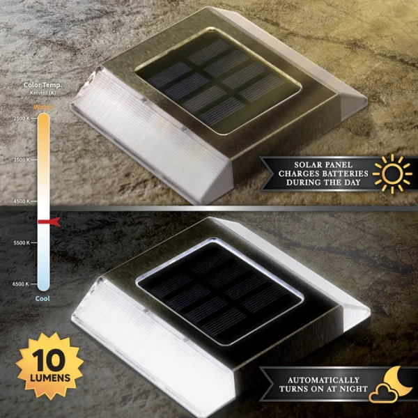 Stainless Steel Solar Path Light - Image 3
