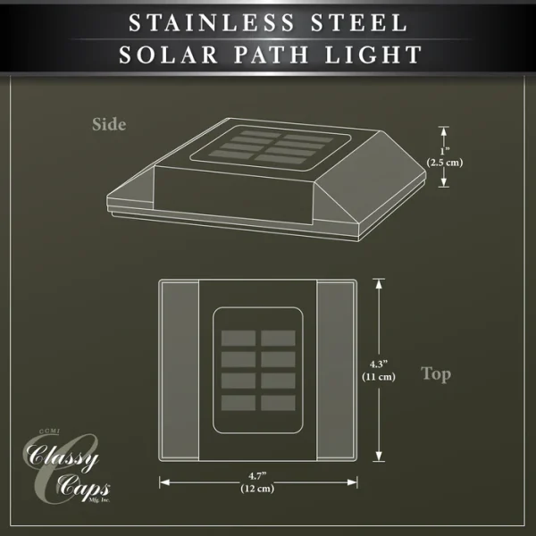 Stainless Steel Solar Path Light - Image 7