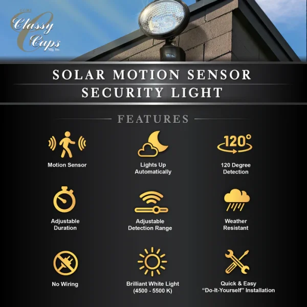 Solar Motion Sensor Security Light - Image 6