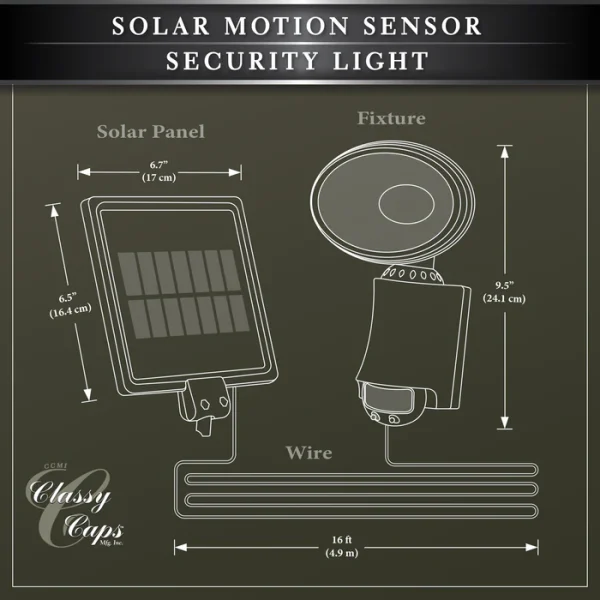 Solar Motion Sensor Security Light - Image 7