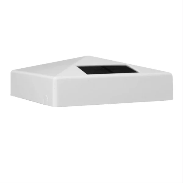 Pyramid Solar Post Cap - White 5x5 - Image 9