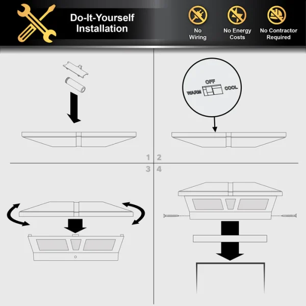 Cambridge Solar Post Cap - Black - Image 9