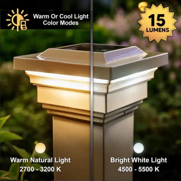 Regal Solar Post Cap - Tan - Image 3