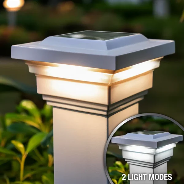 Regal Solar Post Cap - White