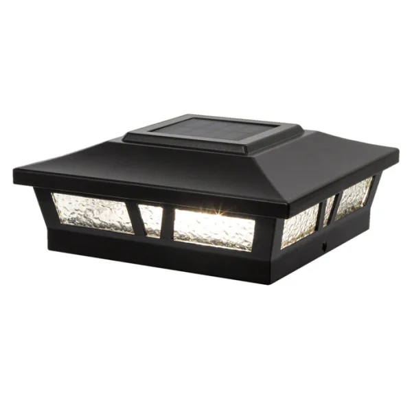Oxford Solar Post Cap - Black - Image 10