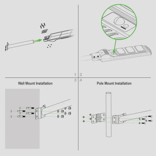 Solar Security Street Light - Image 8
