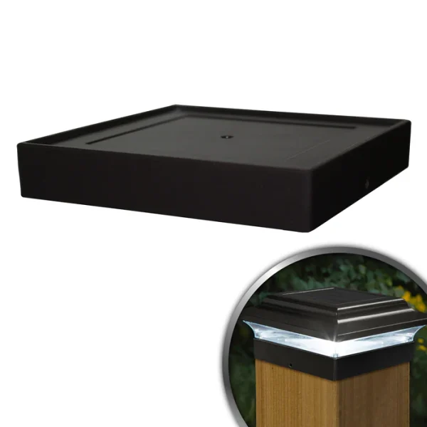 4.5x4.5 Base Imperial Aluminum - Black