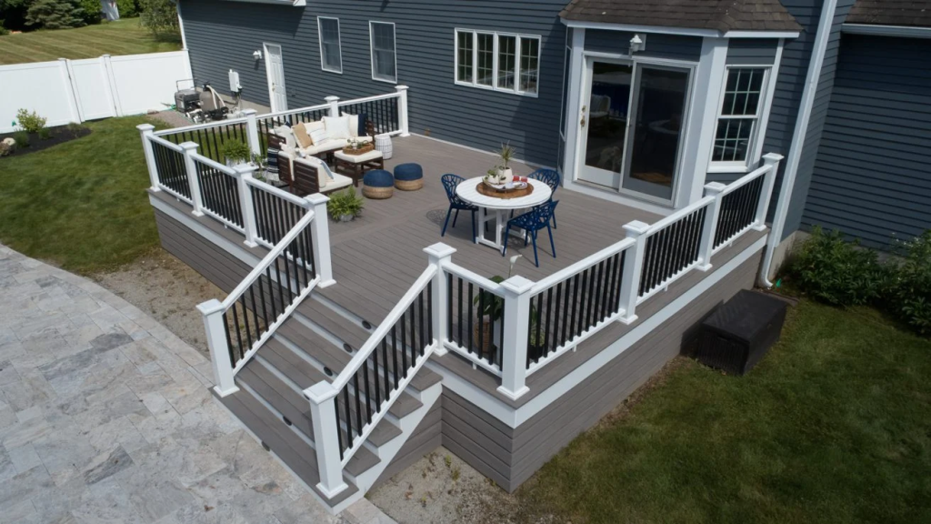 composite and PVC deck shown for Decking Trends in 2026